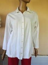 VESTE CHEMISIER D'ETE BLANCHE