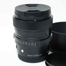 Près De Mint Sigma 65mm F/2 Dg Dn Contemporain Prime Objectif Pour sony E-Mount