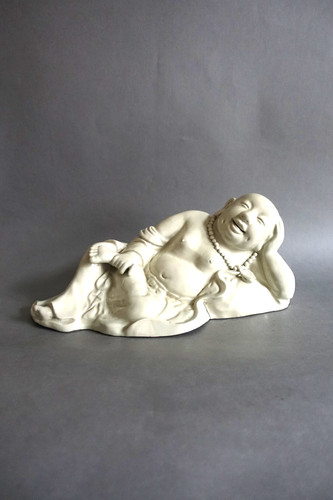 Ancien bouddha rieur - ancien, en