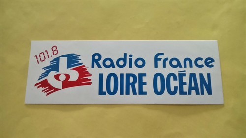 Ancien autocollant radio - autocollant,