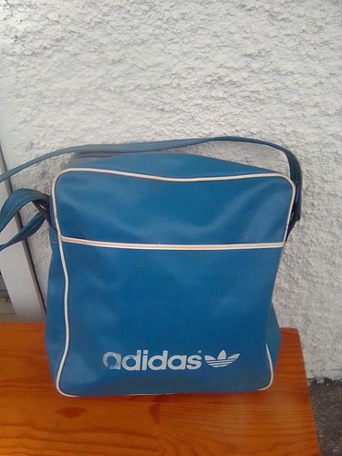 Sac adidas vintage bleu - sac,