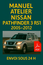 Manuel Atelier Nissan Pathfinder 3 R51 2005-2012 RTA Revue Technique Auto CD PDF