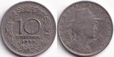 10 Grochen 1925 Autriche