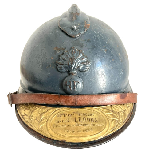 Casque adrian modèle - adrian, 1915