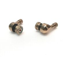 Paire valves coudée Titane