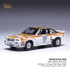 Opel Manta 400 #37 Rallye RAC 1984 Fisher / Frazer 1/43 IXO RAC443