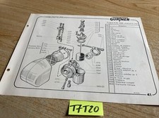 Gurtner carburateur H14-569 Mobylette AV89 H16G-217 Z46 Z56 liste pièces