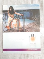 Publicité papier Parfum. Perfume Ad Mauboussin histoire d'eau de 2002
