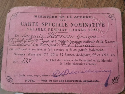 Laissez passer militaire - laissez,