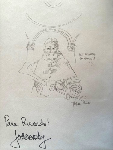 Pape terrible dedicace - terrible,