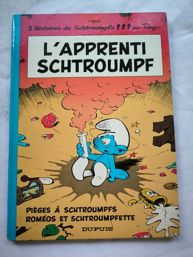 Ancienne des schtroumpfs - bd,