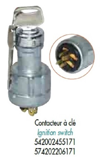 Inter contact cle - contact, toyota
