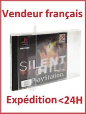 Protection Crystal Box Etui pour JEUX PLAYSTATION 1  sur mesure 0,25 mm NEUF