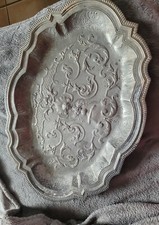 OLD LARGE TIN PLATE, SOME