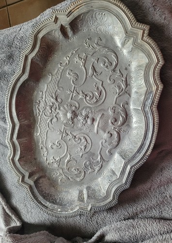 Ancien grand plat - ancien, en