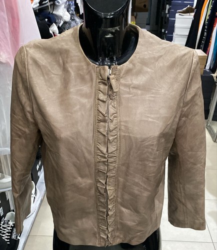 Lucchese veste cuir femme - cuir,