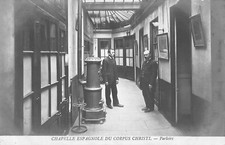 CPA 75 PARIS XVIe RUE DE LA POMPE CHAPELLE ESPAGNOLE DU CORPUS CHRISTI PARLOIRS