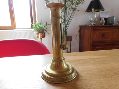 Ancien bougeoir laiton avec - bougeoir,