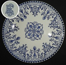 GIEN Fin XIXème : Assiette