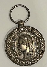 MÉDAILLE NAPOLÉON III CAMPAGNE D’ITALIE ARGENT