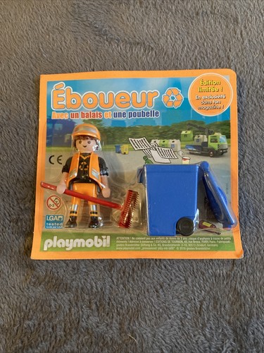Rare éboueur playmobil - playmobil, du