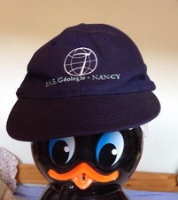 CASQUETTE E.N.S. GÉOLOGIE NANCY - TAILLE UNIQUE RÉGLABLE -MIXTE HOMME ou FEMME 