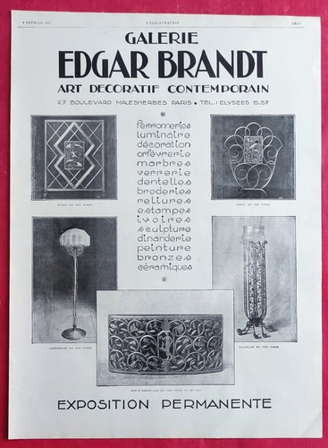Publicité presse edgard - publicité, de