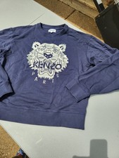 KENZO TIGER Pattern Round Neck