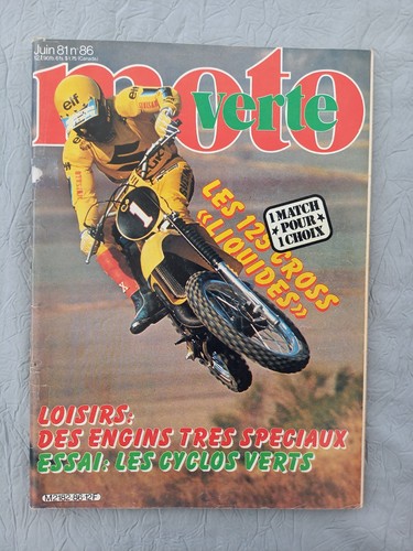 Moto verte juin 1981 - moto,