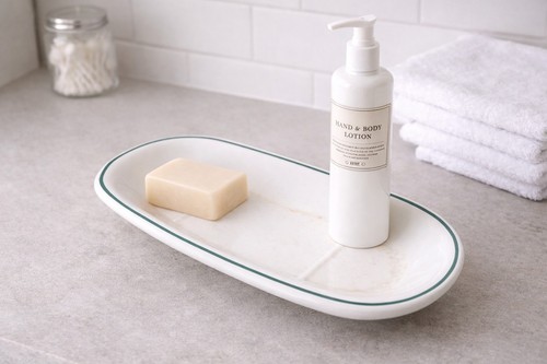 Antique saint amand soap - antique, dish