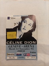 Ticket Concert Céline Dion