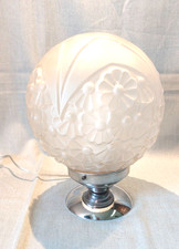 Lampe pied chromé - ,, gros