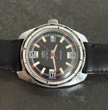 Ancienne Montre De Plongée Mécanique LOV Espadon