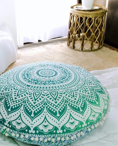 Housse coussin rond - coussin, ombre