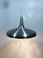 Lustre Suspension Aluminium  Look Space Age Ufo    Vintage   An 70's
