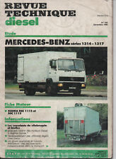 REVUE TECHNIQUE Diesel camion Mercedes-Benz série 1314 1317 RTD 1990 2