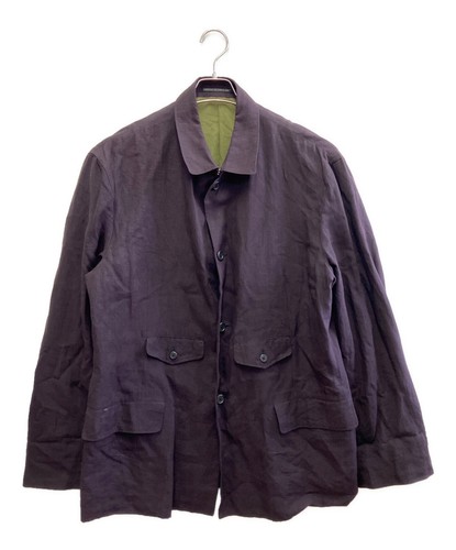 Manteau lin yohji yamamoto - en,
