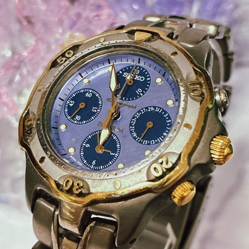 Chronographe seiko 7t34 0010 - seiko, 7t34-0010