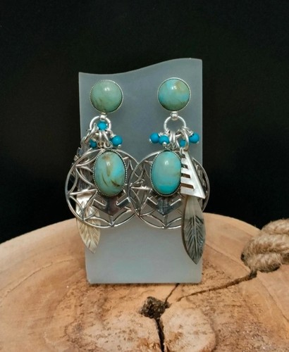 Boucles oreille bohème - d'oreille,