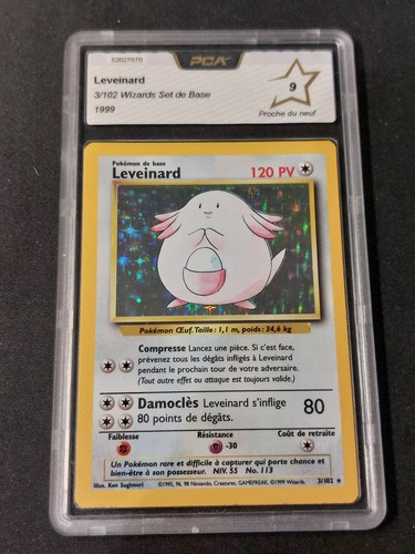 Carte pokémon leveinard 102 - carte,