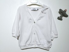 Gilet blanc en modal aux