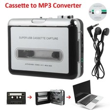 Lecteur de cassette USB Cassette vers MP3 CD Convertisseur de fichier  
