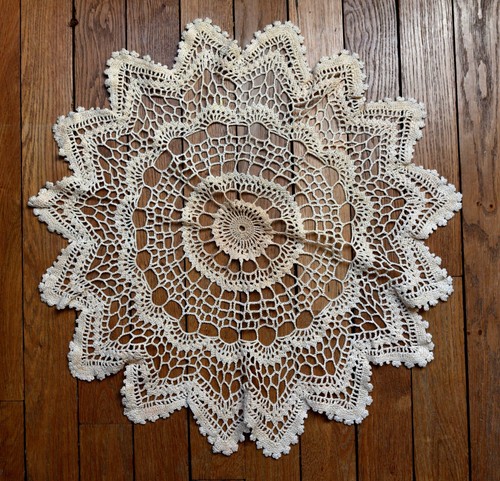 Napperon rond crochet - rond,