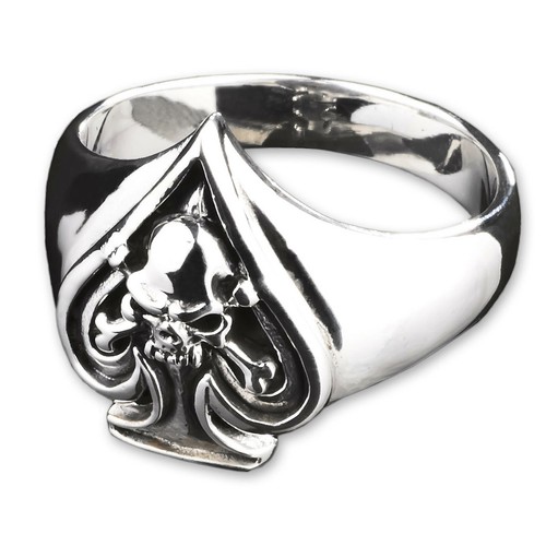 925 bague argent sterling tete - 925,