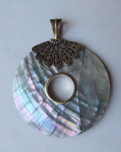 925 sterling silver abalone - sterling,
