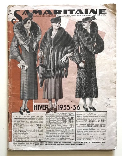 Samaritaine hiver 1935 - la, 1935-36