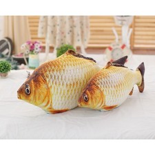 3 D Carp Pillow Giant Sofa Coussin De Poisson Peluche Oreiller Farci