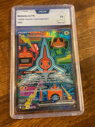 Carte pokemon motisma - carte,