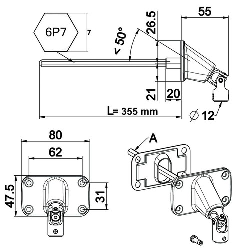 Sortie caisson volet - sortie,