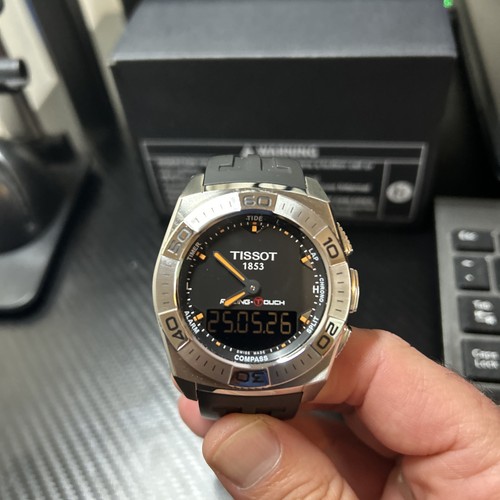 Tissot racing touch - racing, black